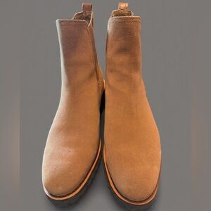 Sam Edelman Jaclyn Tan Suede Slip On Women’s Boot Size 10